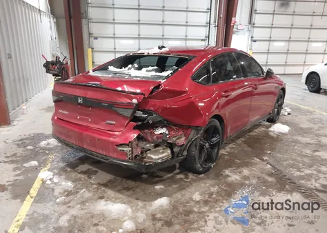 2023 Honda Accord Hybrid Sport-L из США, поврежденный, VIN 1HGCY2F71PA002075